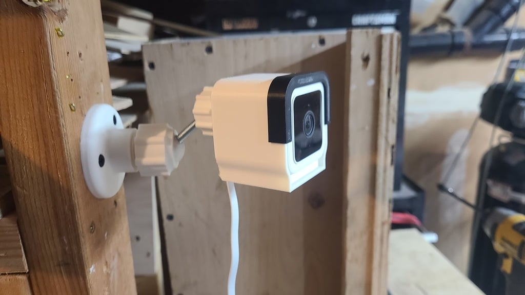 Soporte de pared ajustable para Wyze Cam V3 para uso en interiores y exteriores