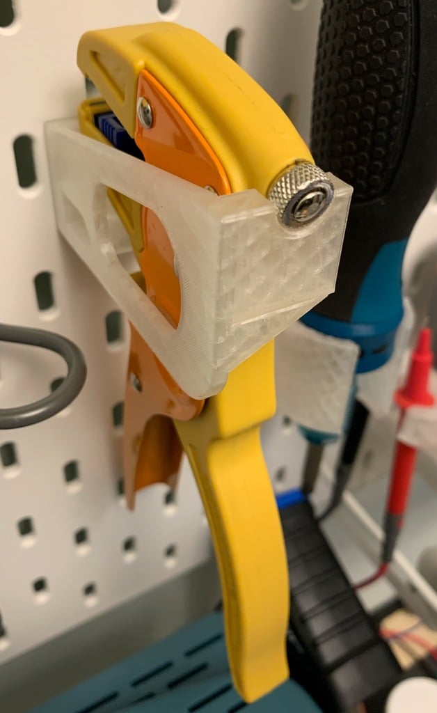 Soporte para pelacables para el panel de clavijas Ikea Skadis