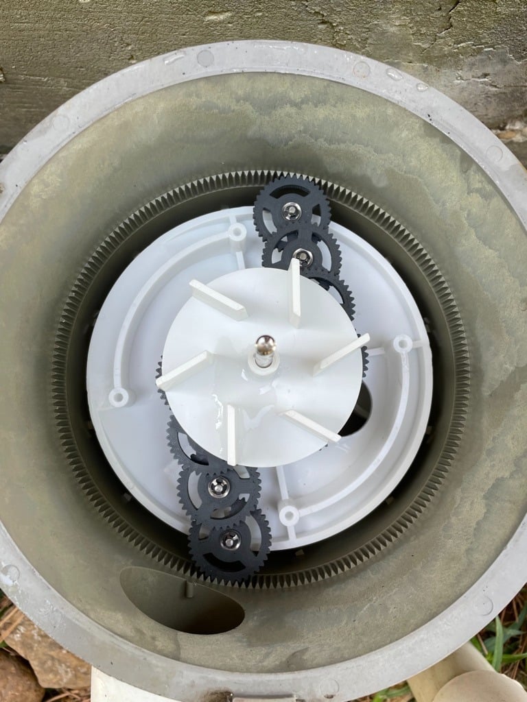 Rueda motriz para válvula de agua de dos puertos de bajo perfil A&A Quikclean