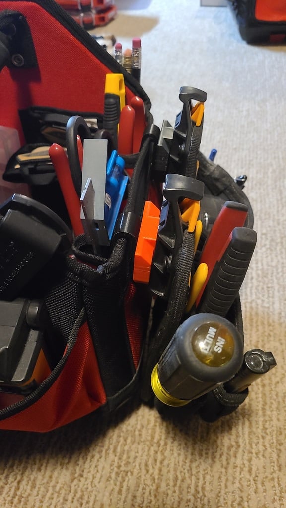 ClipTech Clips de montaje para bolsa de herramientas