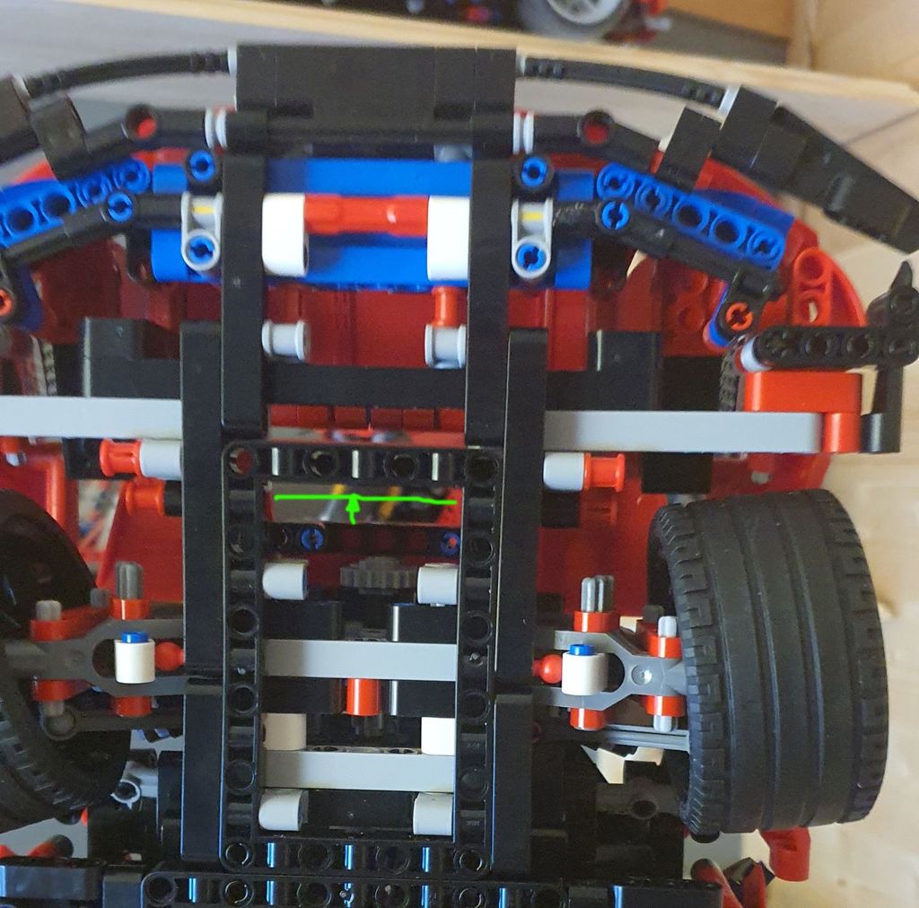 Lego 42125 Ferrari Gancho de pared