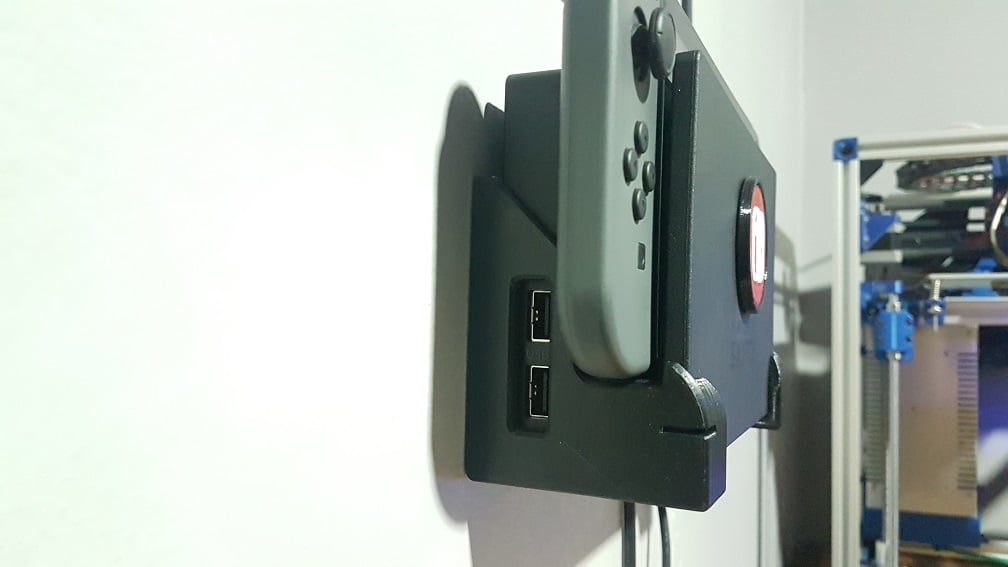 Soporte de pared para Nintendo Switch Dock V2