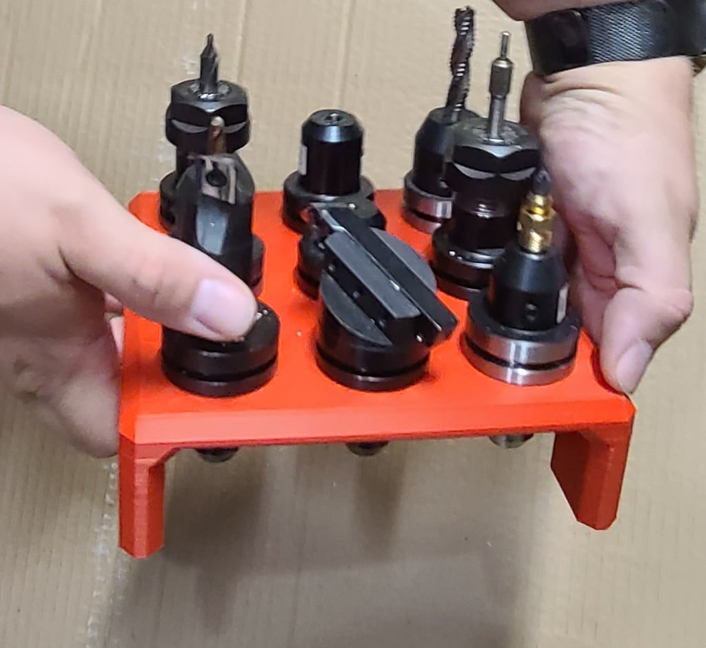 Soporte para herramientas Tormach TTS: estante para 9 herramientas