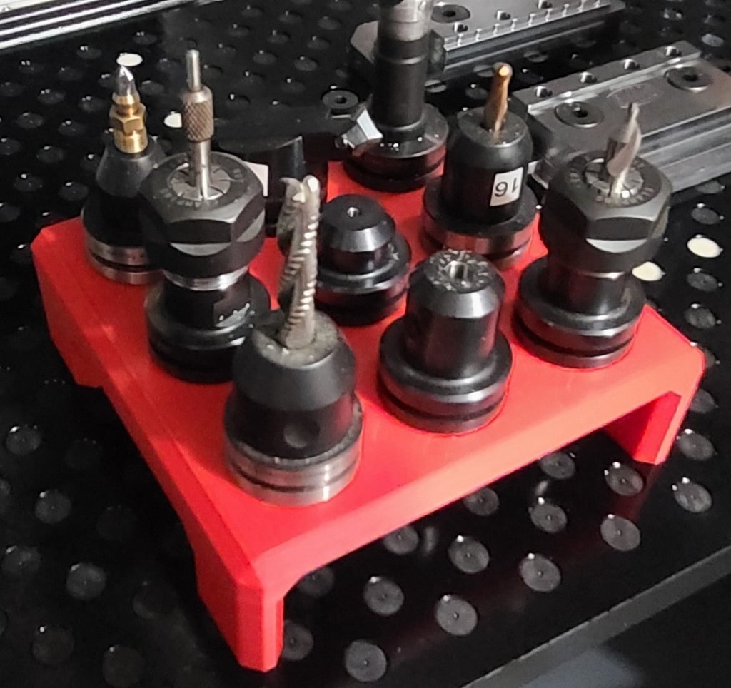 Soporte para herramientas Tormach TTS: estante para 9 herramientas