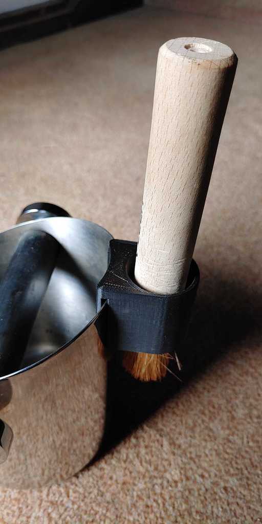 Soporte para cepillo de caja de golpe cilíndrica LELIT (PLA360S)