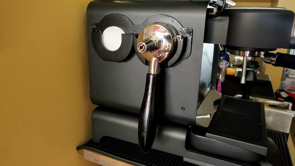 Soporte para portafiltro y papel de disco para Decent Espresso DE1