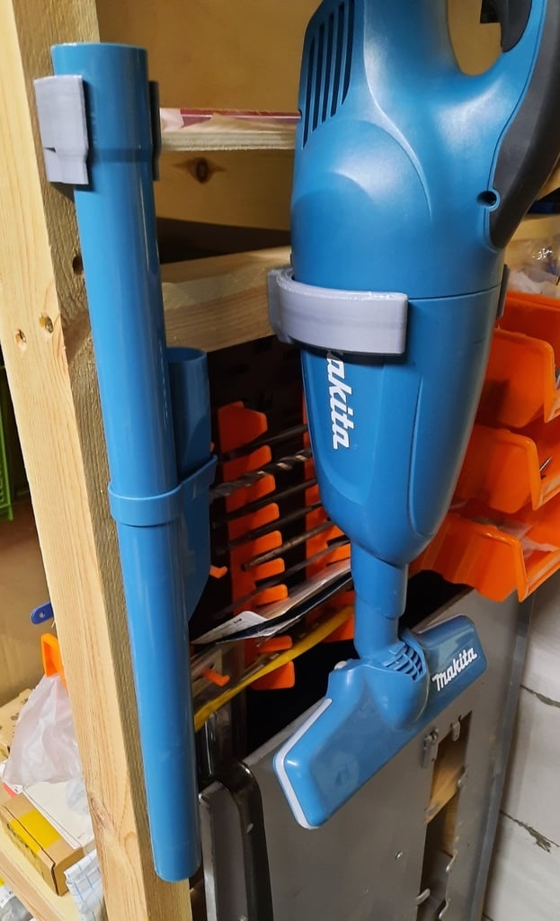 Montaje en pared para aspiradora Makita DCL180Z