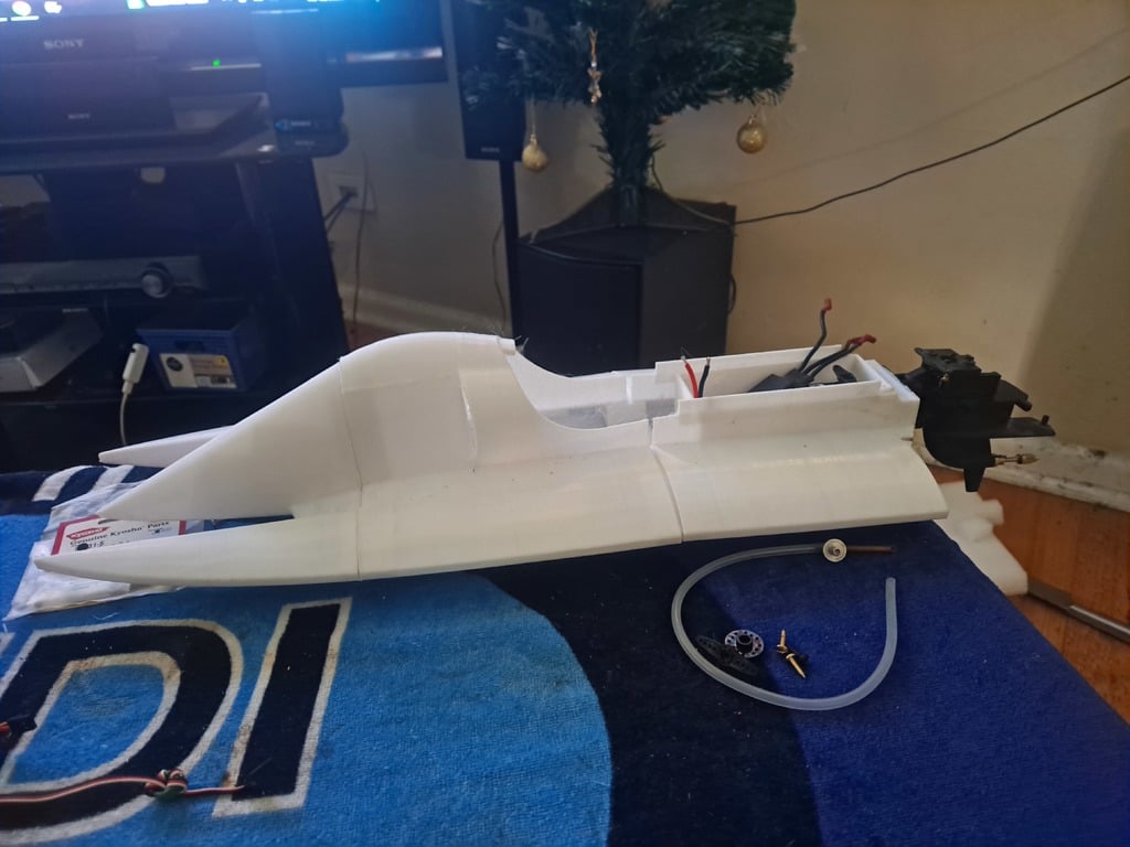 Barco RC F1: modelo de carreras rápido y estable