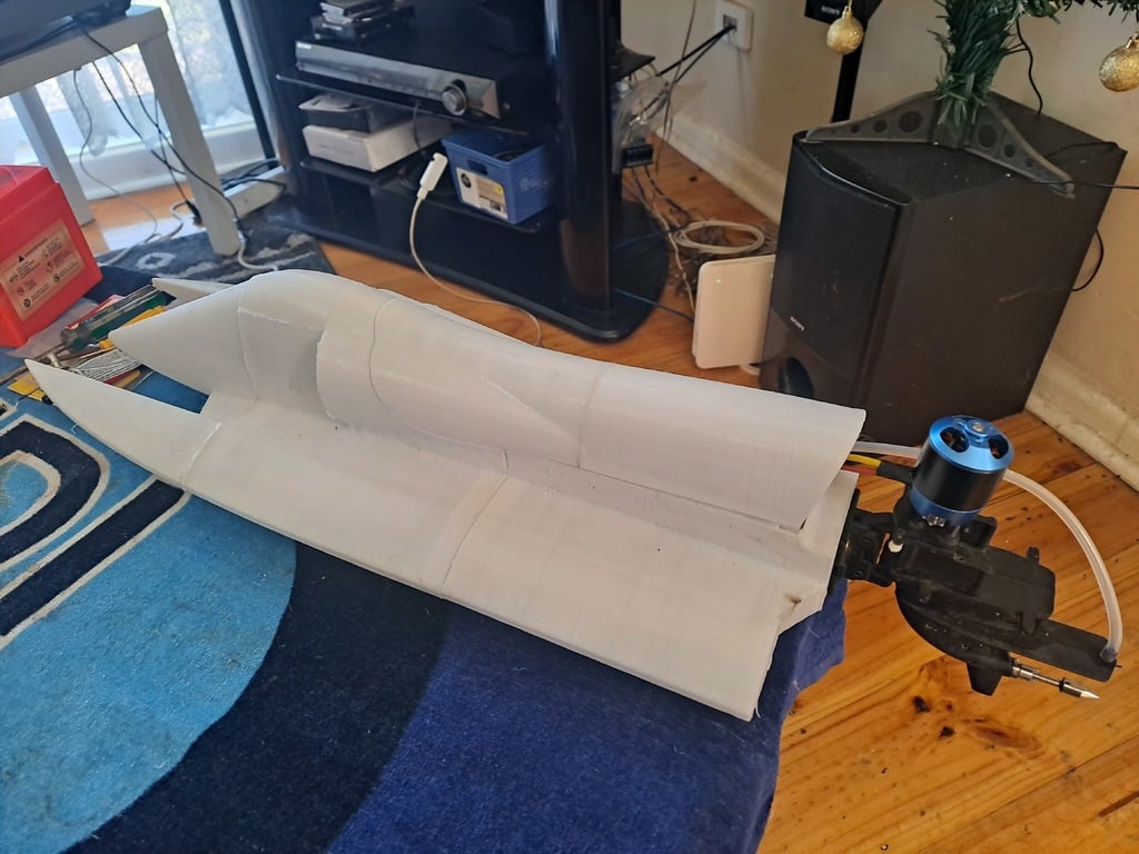 Barco RC F1: modelo de carreras rápido y estable