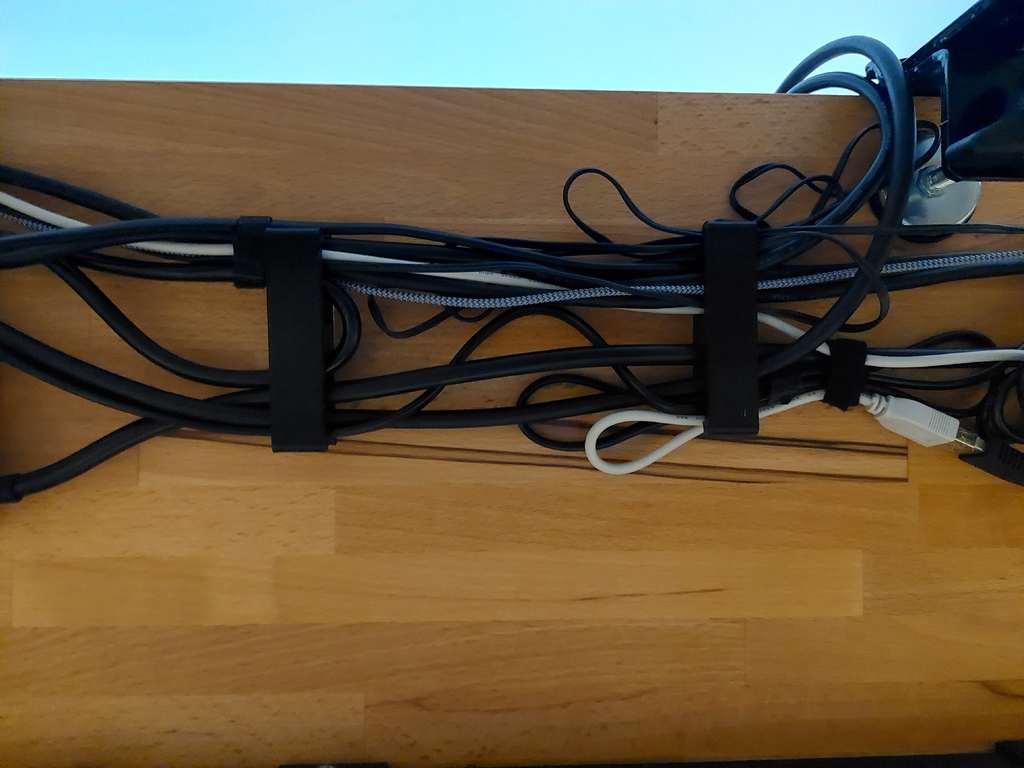 Gancho/Soporte para Cable de Escritorio para Gestión de Cables