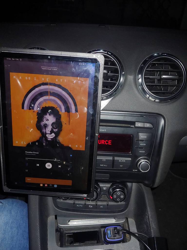 Soporte para tablet para Audi TT Mk2 (8J) - Compatible con Samsung Galaxy S6