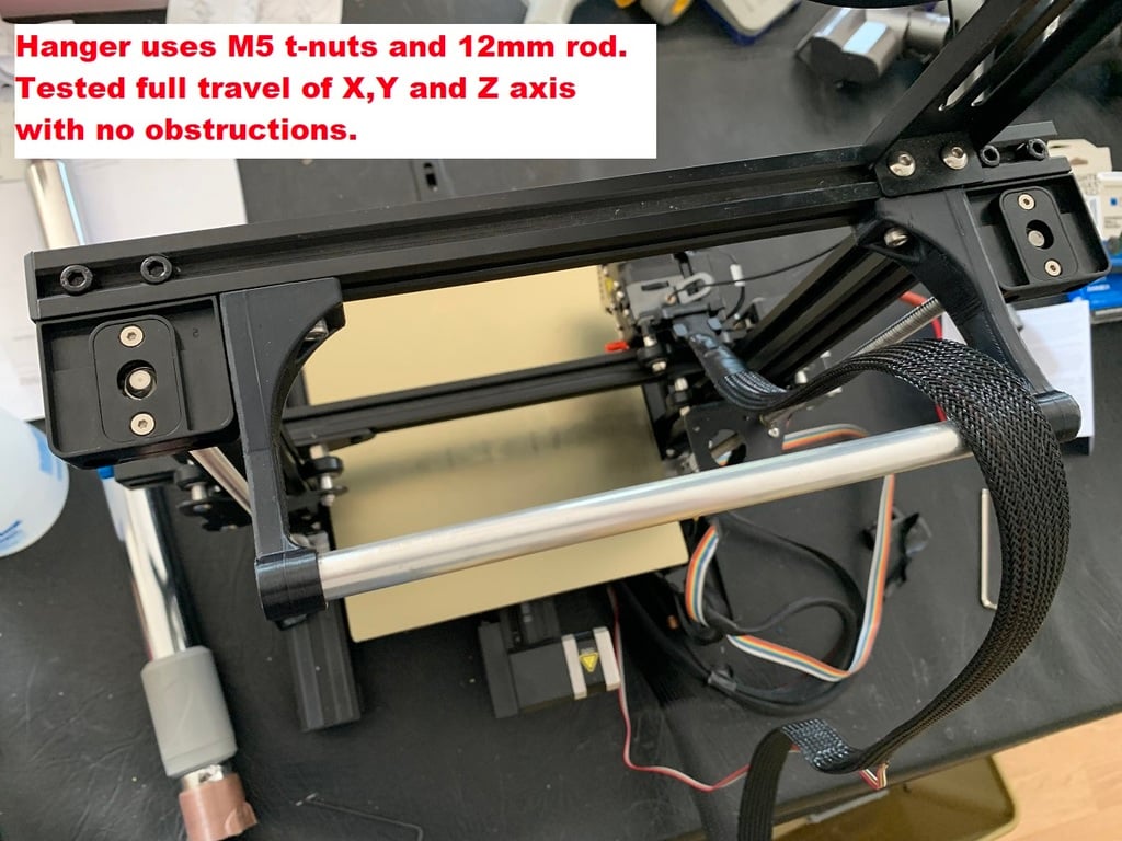 Soporte para cables del extrusor Sprite del Ender 3