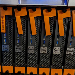 Solución de montaje en rack para servidor Dell SFF de 19"