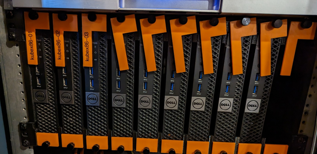 Solución de montaje en rack para servidor Dell SFF de 19"