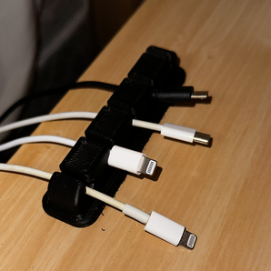Organizador de cables para escritorio