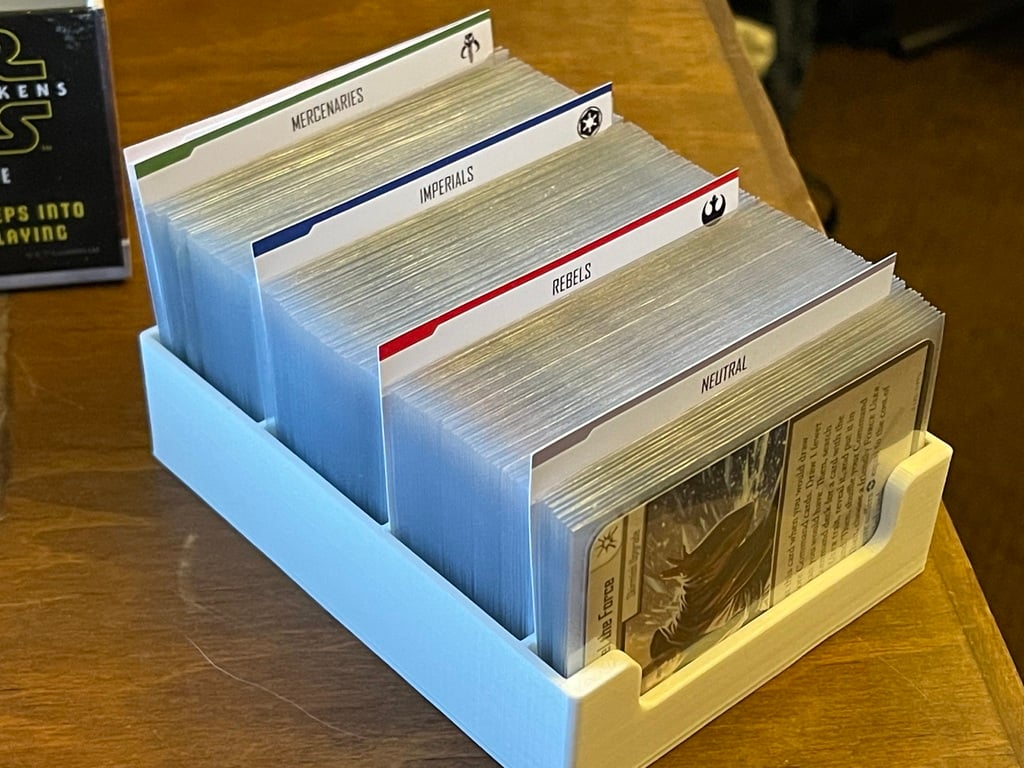 Star Wars: Organizador de tarjetas y fichas de Imperial Assault