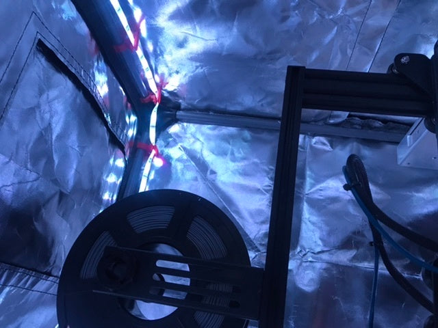 Clips de riel versátiles para gabinetes Creality: para LED, cámara web y gestión de cables