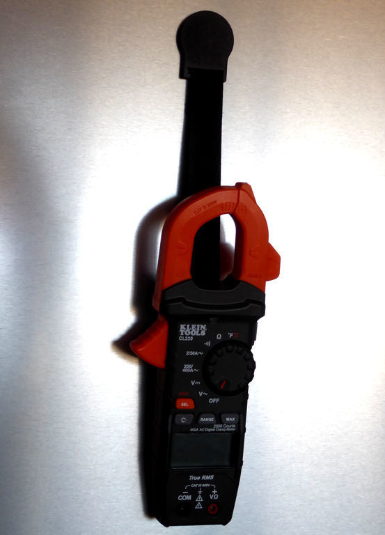 Abrazadera de suspensión segura para medidor de pinza amperimétrica Klein CL220/CL390