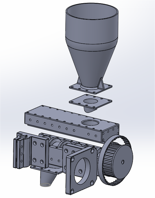 Dispensador de pellets - Entrega controlada de pellets