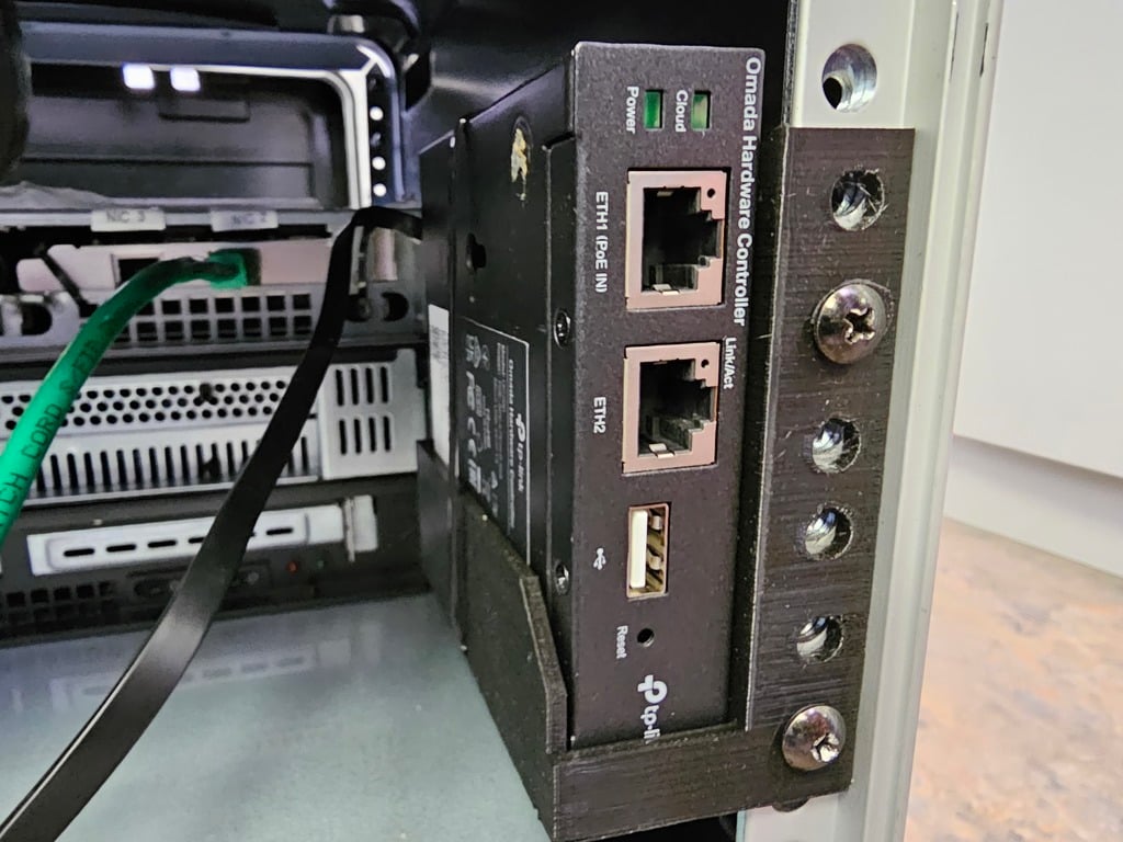 Montaje en rack vertical Omada OC200