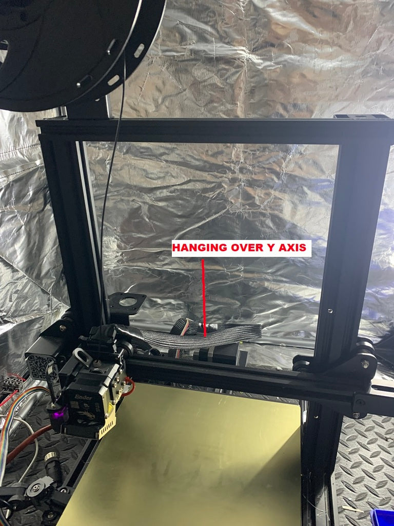 Soporte para cables del extrusor Sprite del Ender 3