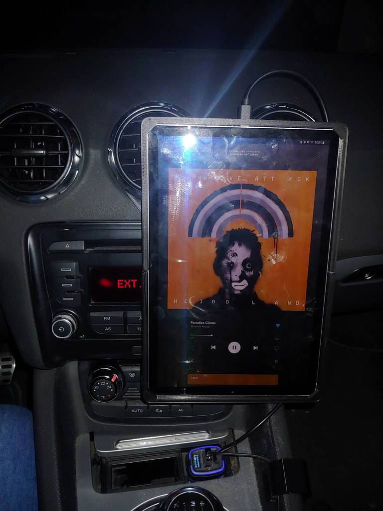 Soporte para tablet para Audi TT Mk2 (8J) - Compatible con Samsung Galaxy S6