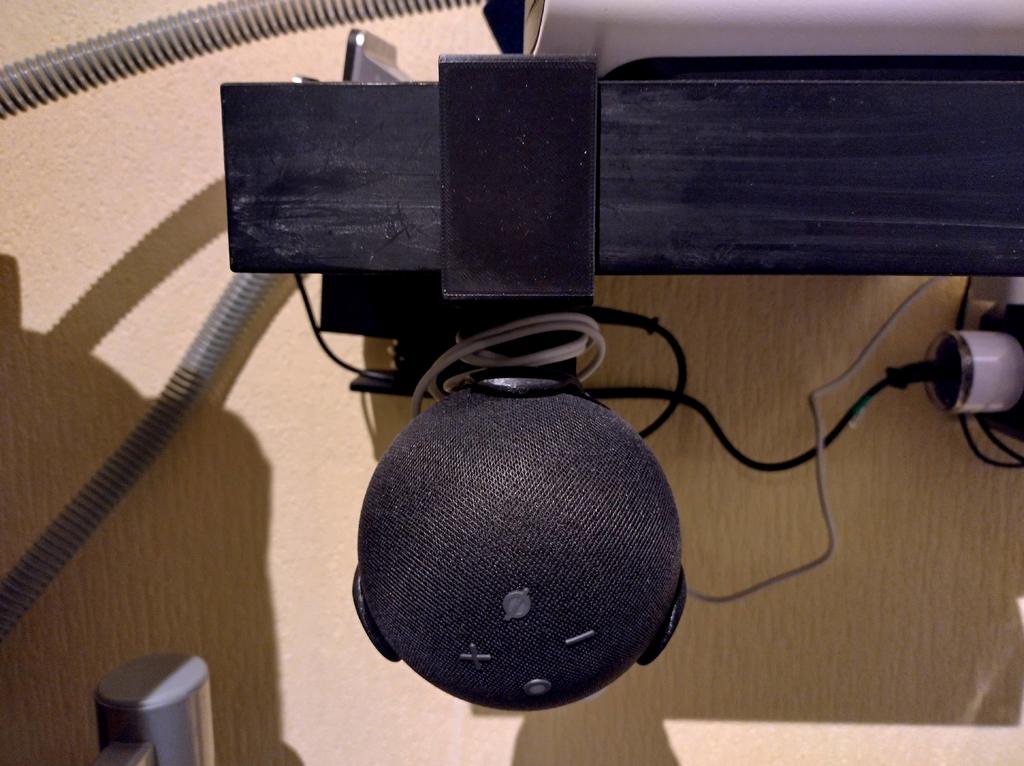 Soporte Amazon Echo Dot 5th Gen para estantería Lack de IKEA
