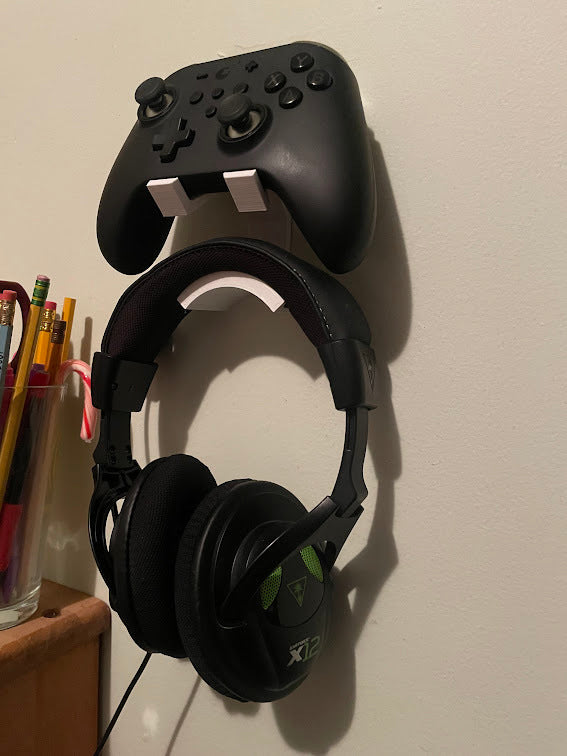 Soporte de montaje en pared para controlador de Xbox One y auriculares