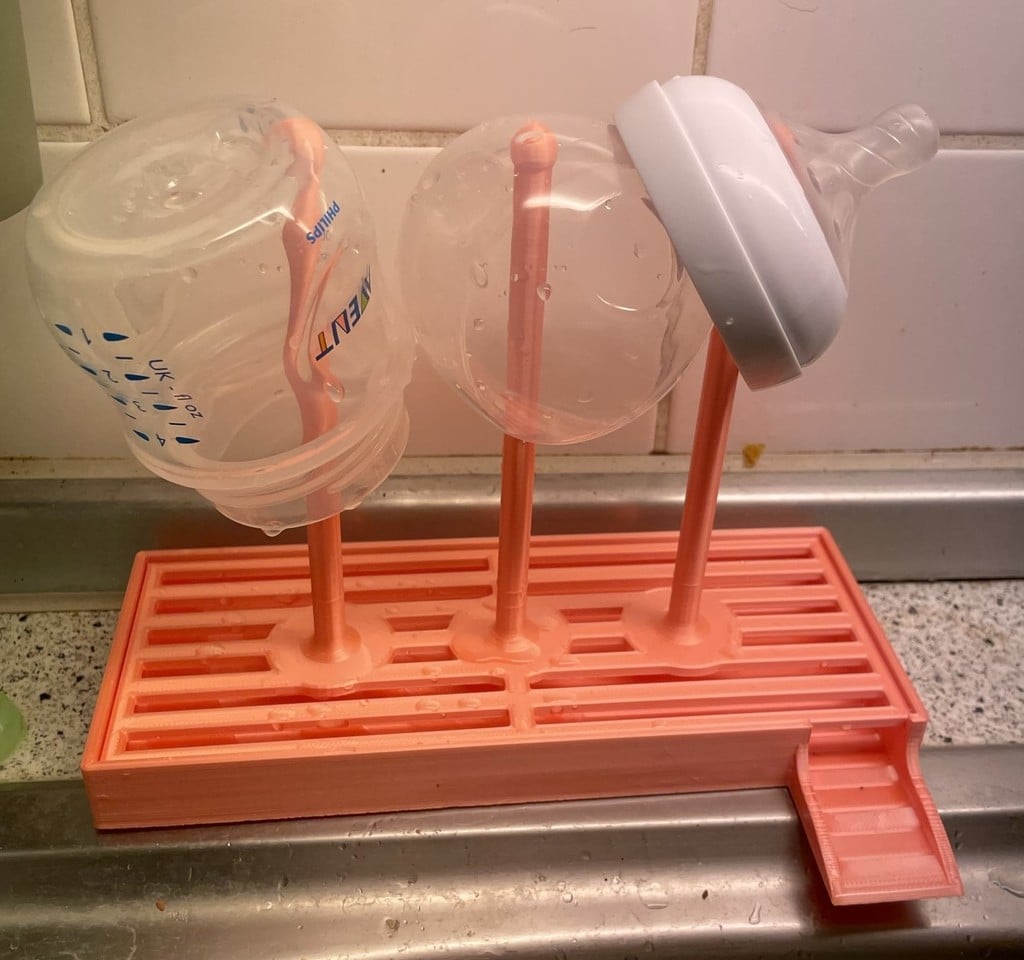 Funktionel Køkkenvask Organizer med Flaskeholder