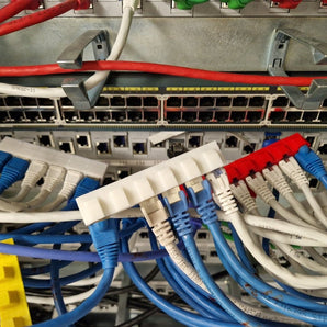 Organizador de cables Ethernet RJ45 para reemplazo de dispositivos