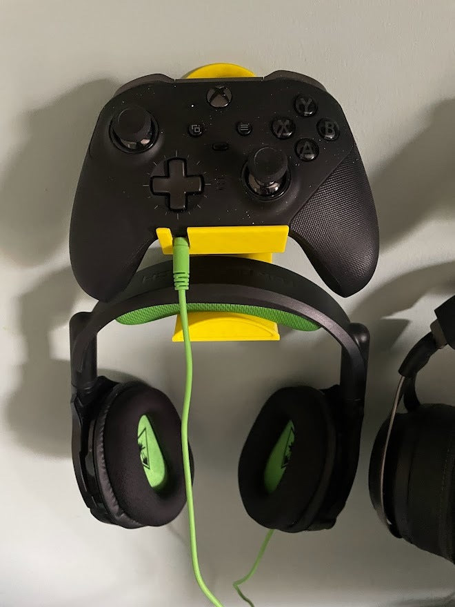 Soporte para controladores de Xbox y auriculares para auriculares con cable