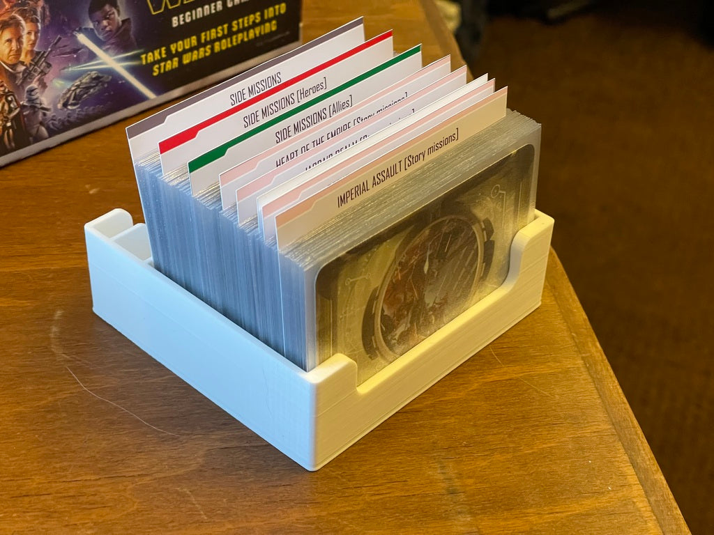 Star Wars: Organizador de tarjetas y fichas de Imperial Assault