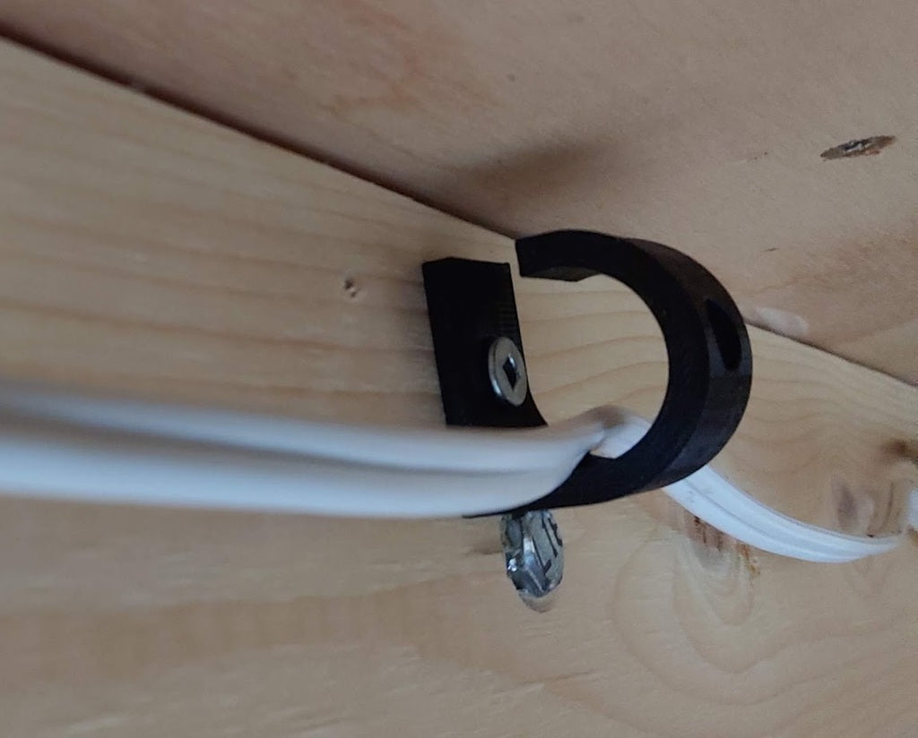 Soporte de cable simple