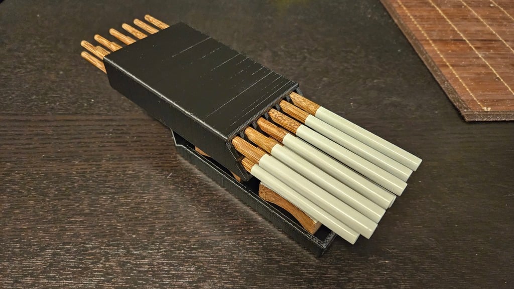 Soporte para palillos y organizador de cubiertos