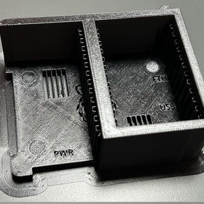 Soporte para carril DIN de 35 mm para Raspberry Pi 4 en carcasa FLIRC