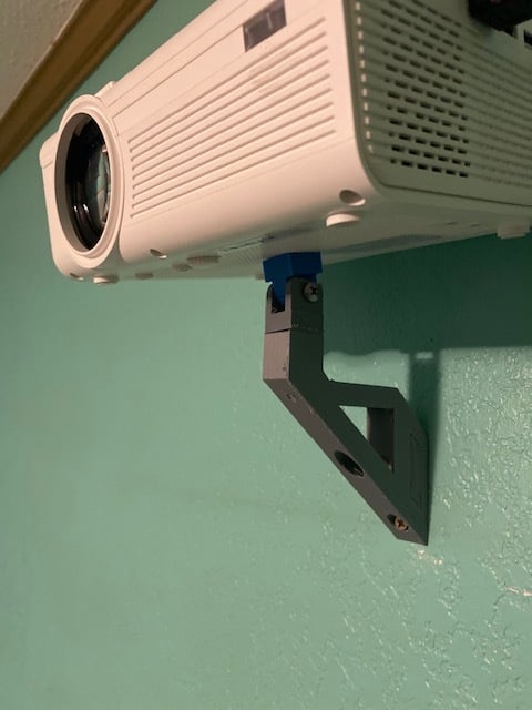 Brazo de montaje en pared ajustable para proyectores y cámaras