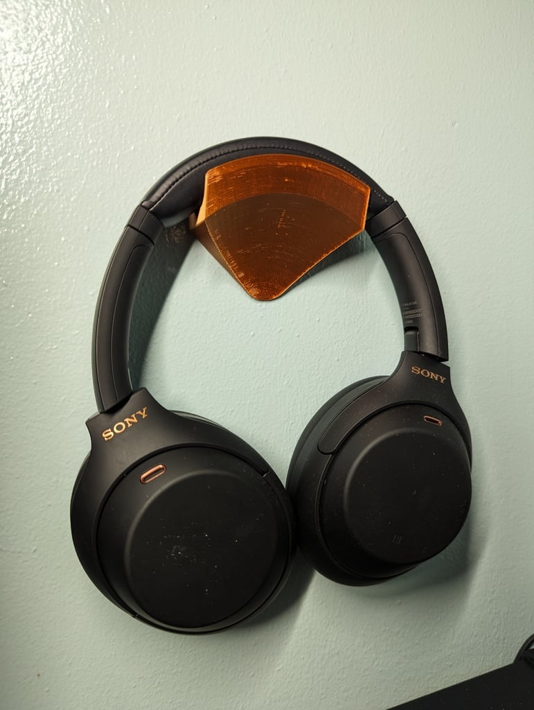Gancho de pared minimalista para auriculares