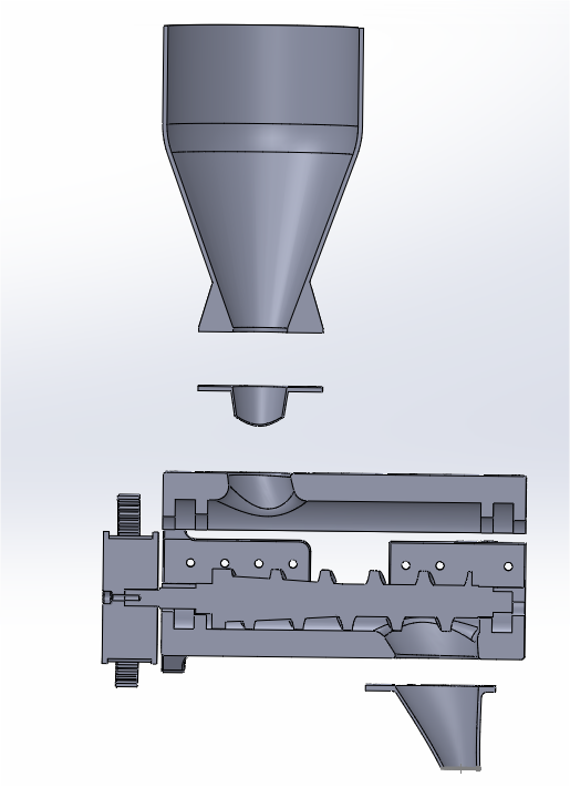 Dispensador de pellets - Entrega controlada de pellets