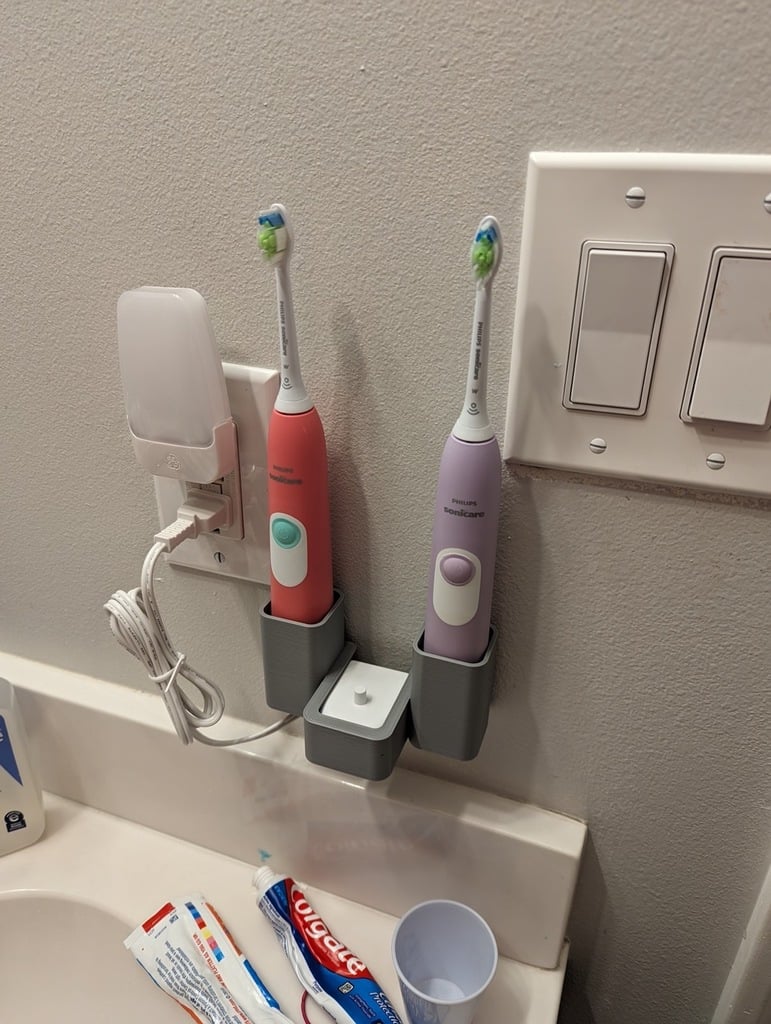 Soporte Philips Sonicare para dos cepillos de dientes y cargador