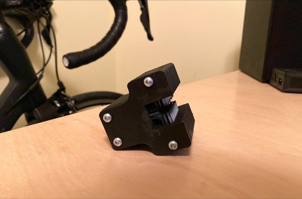 Limpiador de cadena de bicicleta simple + archivo CAD