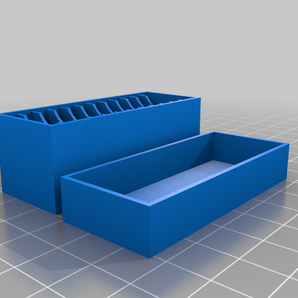 Caja de almacenamiento para baterías de botón CR2032