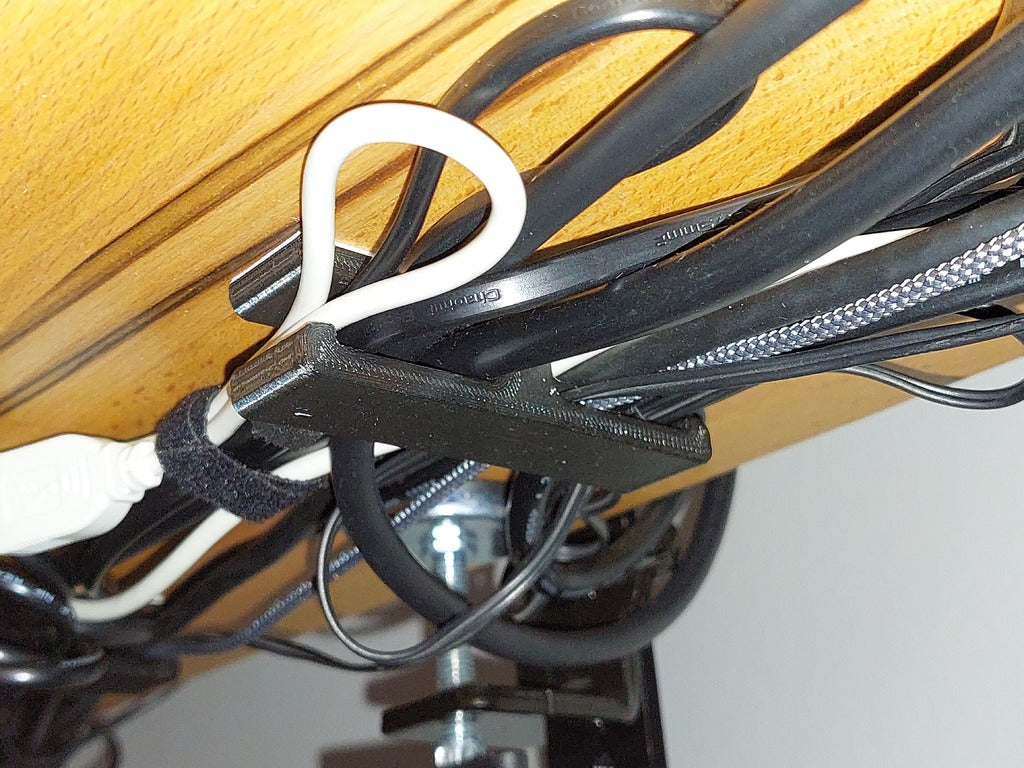 Gancho/Soporte para Cable de Escritorio para Gestión de Cables