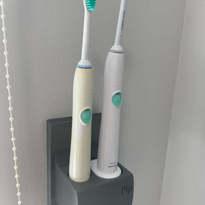 Soporte para cepillo de dientes Philips Sonicare con gestión de cables integrada