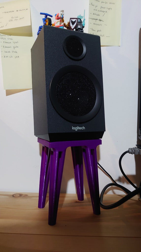 Soportes de altavoz de 140 mm para Logitech