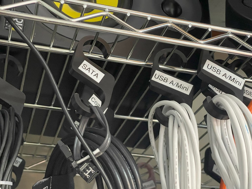Gancho de cable simple