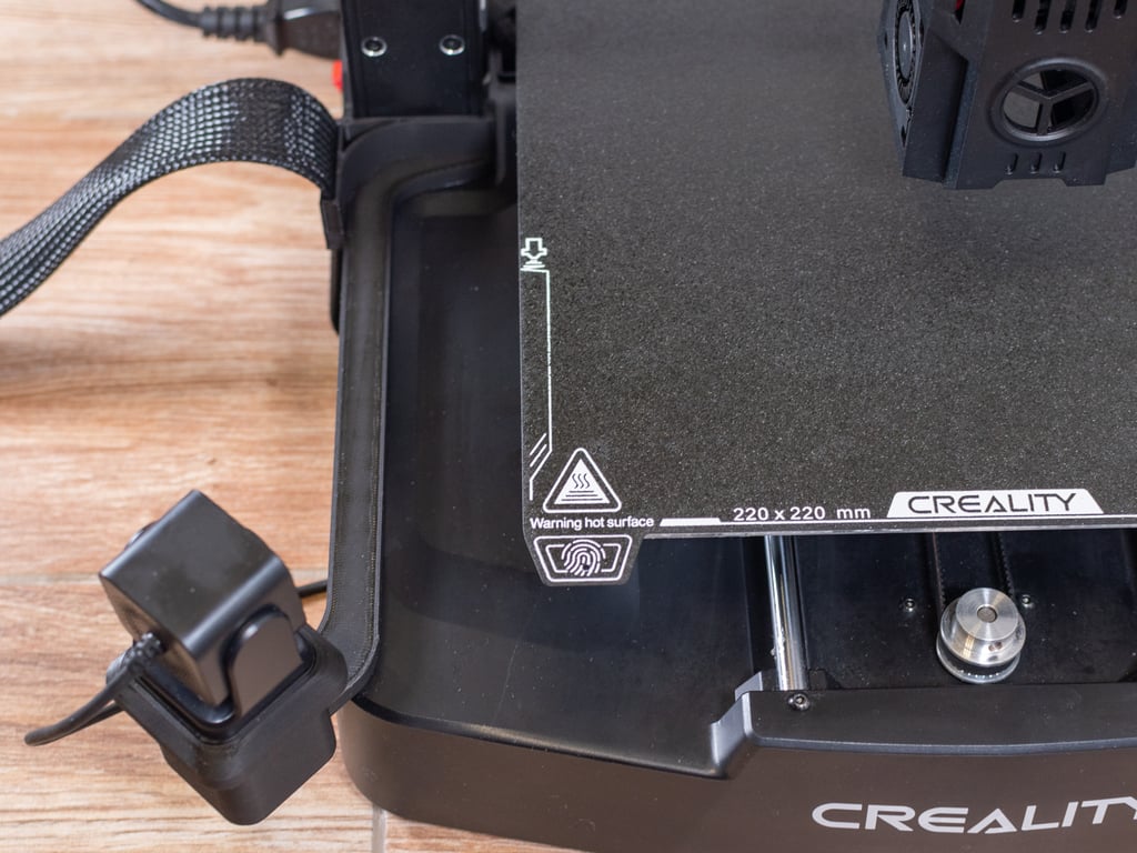 Soporte de montaje izquierdo para cámara Nebula con gestión de cables para Ender 3 V3 KE