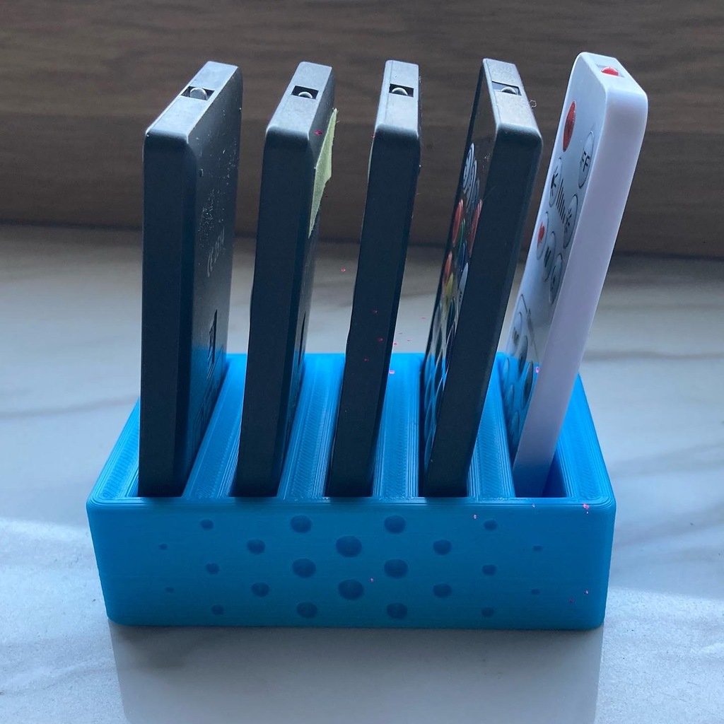 Soporte de mando a distancia para 5 controles de tira LED