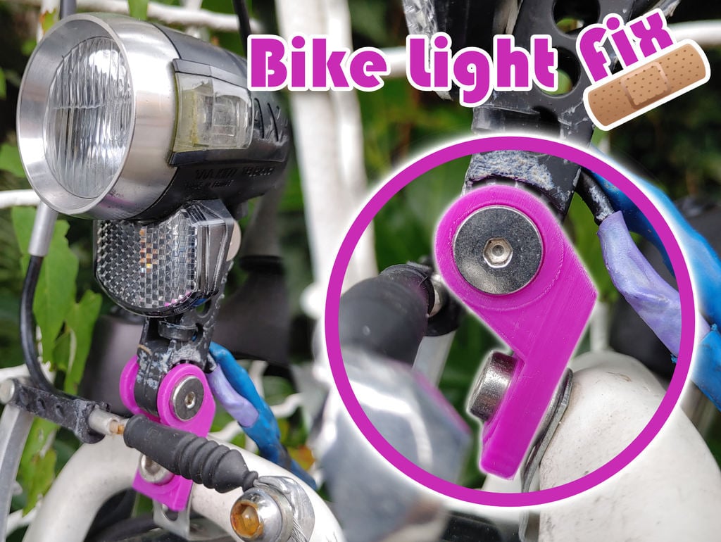 Soporte de luz para bicicleta AXA: soporte de luz para bicicleta resistente y seguro para LED