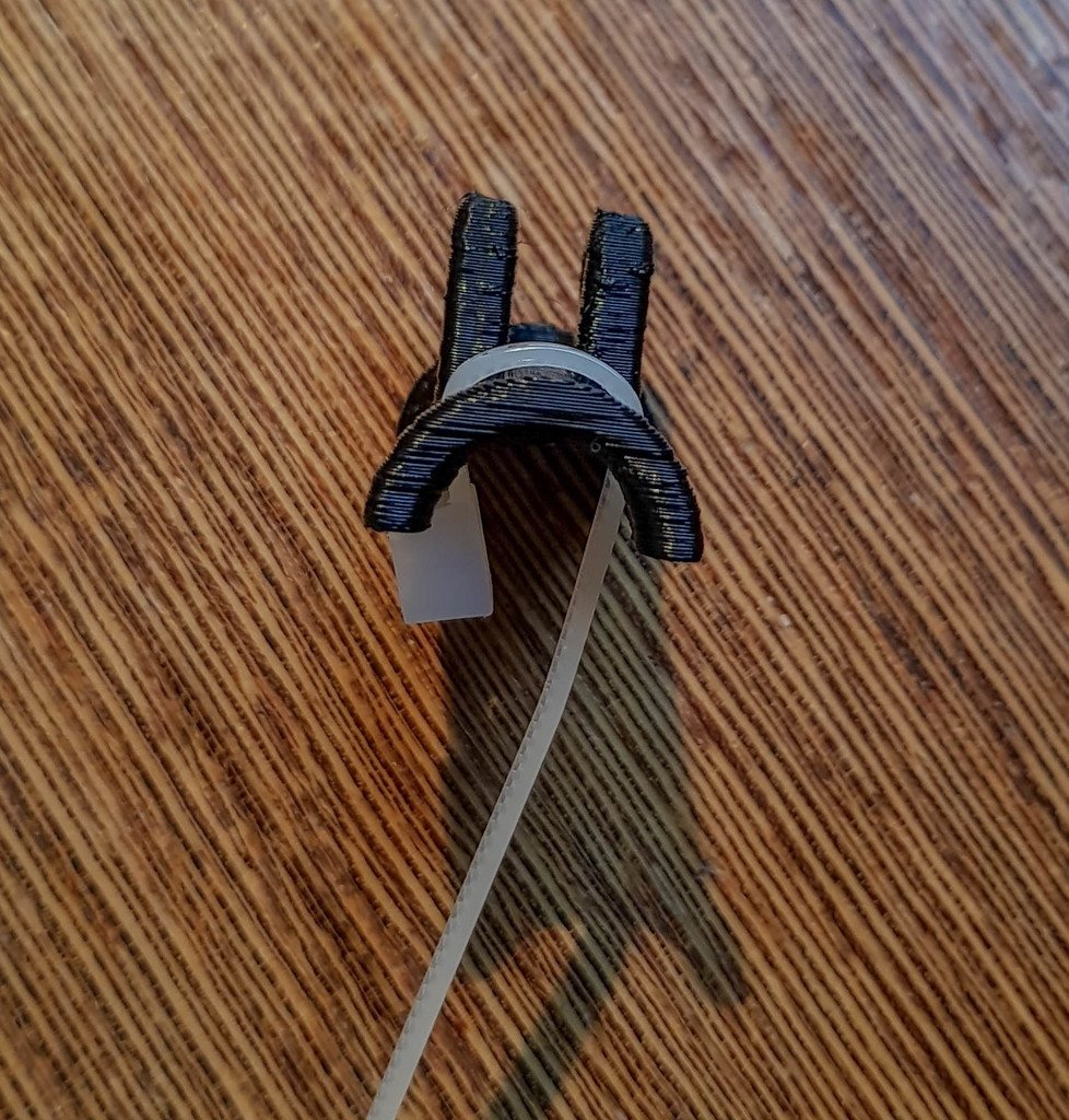 Soporte de cable del eje X Ender 3 para gestión de cables
