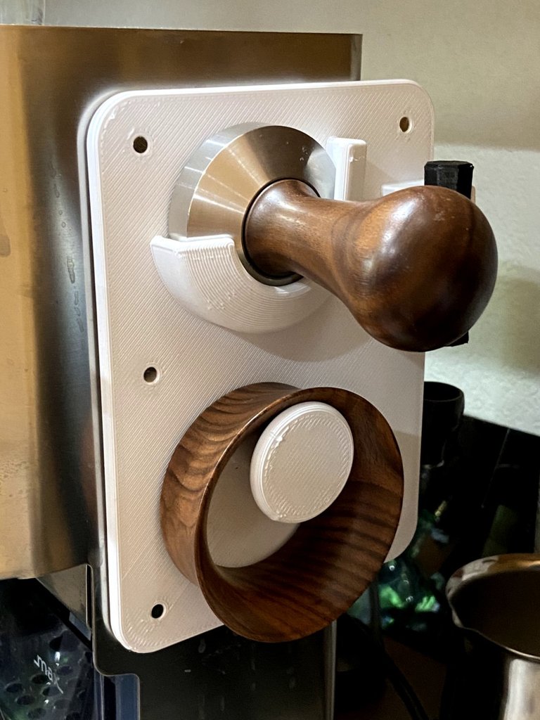 Soporte para herramientas de espresso: organización para el barista de café